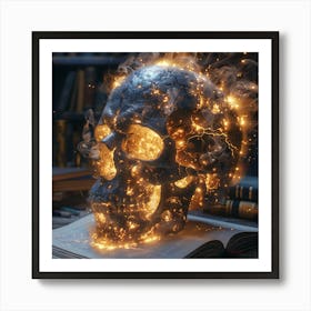 Magic Skull Art Print