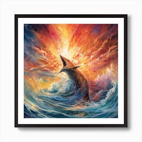 Great Fish Of The Sea Art Print