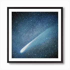 Halley'S Comet Art Print