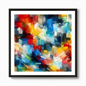 Abstract Painting 129 Art Print