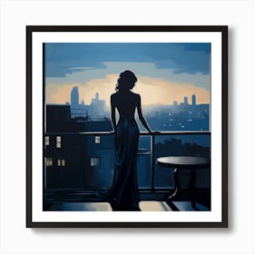 Night In The City Art Print