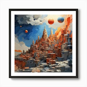 Cityscape Art Print