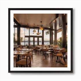 Restaurant Dining Room 1 Art Print