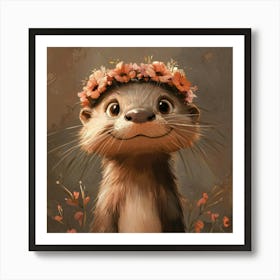 Cute Otter Poster