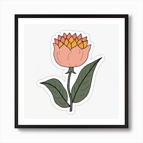 Lotus Flower Art Print