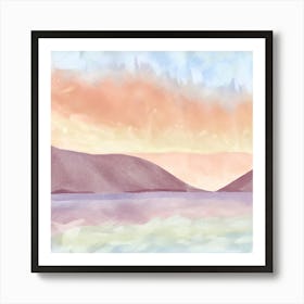 Watercolor Painting 1 Art Print