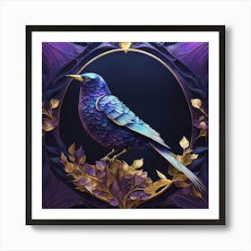 Bird Of The Forest Art Print