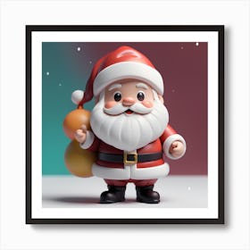 Santa Claus 10 Art Print