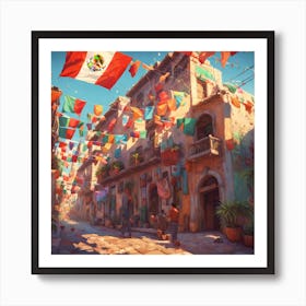 Mexico City 1 Art Print