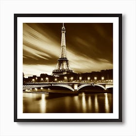 Eiffel Tower 16 Art Print