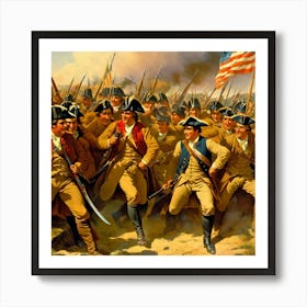 Battle Of Philadelphia ghb Art Print