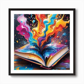 Open Book 4 Art Print