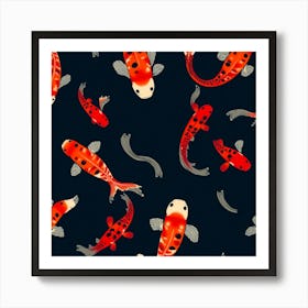 Koi Fish 105 Art Print