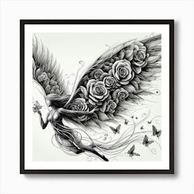 Angel Wings 2 Art Print