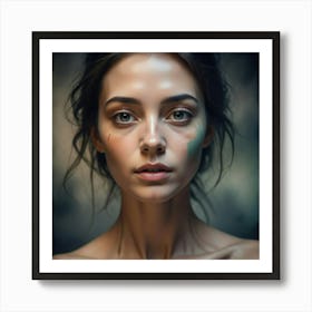 Portrait Of A Woman 72 Art Print