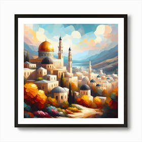 Jerusalem City Art Print