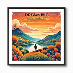 Dream Big 2 Art Print