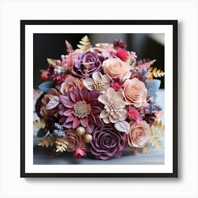 Bouquet Of Flowers 7 Art Print