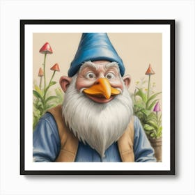 Gnome 3 Art Print