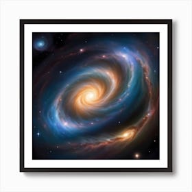 Spiral Galaxy Art Print