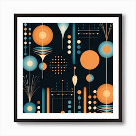 Abstract Background 367 Art Print