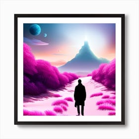 (Realm of Refinity) New peaks Art Print