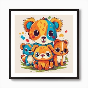 Koala Bears 1 Art Print