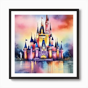 Cinderella Castle 44 Art Print