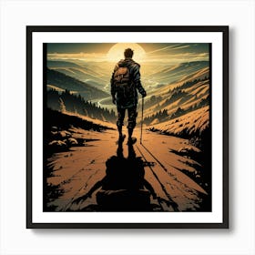 Walking Dead 1 Art Print