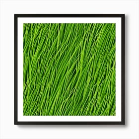 Grass Background 37 Art Print