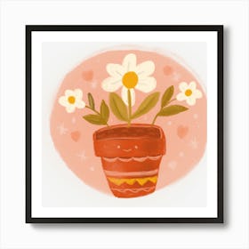 Flower Red Art Print