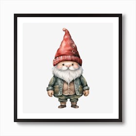 Gnome 8 Art Print