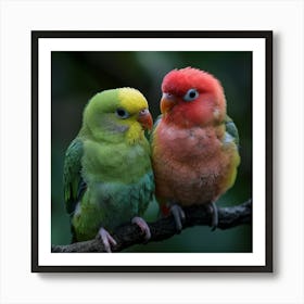 Lovebirds 5 Art Print