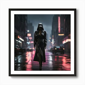 Dark City Art print Art Print