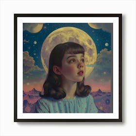 'The Moon' Art Print