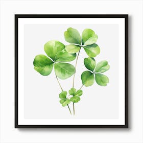 Four Leaf Clover 20 Art Print