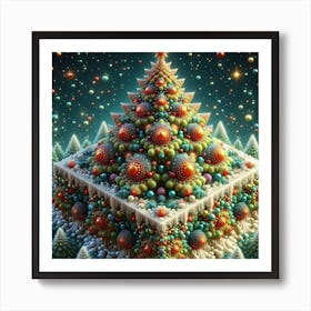 Christmas Tree 1 Art Print