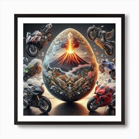 Easter Egg 4 Art Print