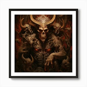 Demons Of Hell Art Print