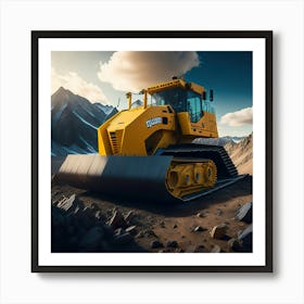 Buldozer Mountain (41) Art Print