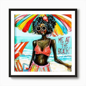 Ha My Beach - Sun Time Art Print