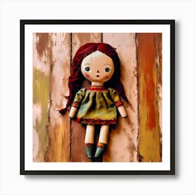 Antique Doll Art Print