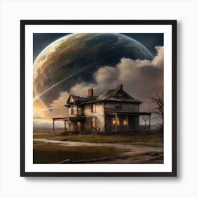 House On The Prairie Art Print