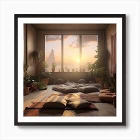 Zen Room Art Print