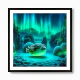 Puffer Fish2 Art Print