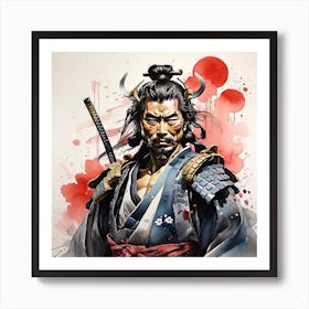 Samurai Warrior 2 Art Print