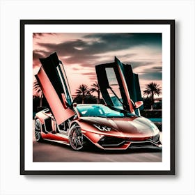 Lamborghini 21 Art Print