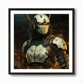 Myeera Casey Jones With White Mask Tmnt As A Model Ultra Detail 79542aeb 18d6 45bb 9020 Ca73ba7de5eb Art Print