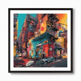 Cityscape Art Print