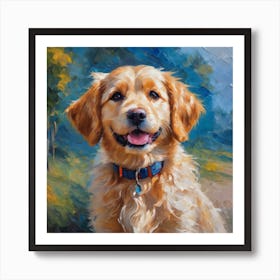 Golden Retriever 1 Art Print